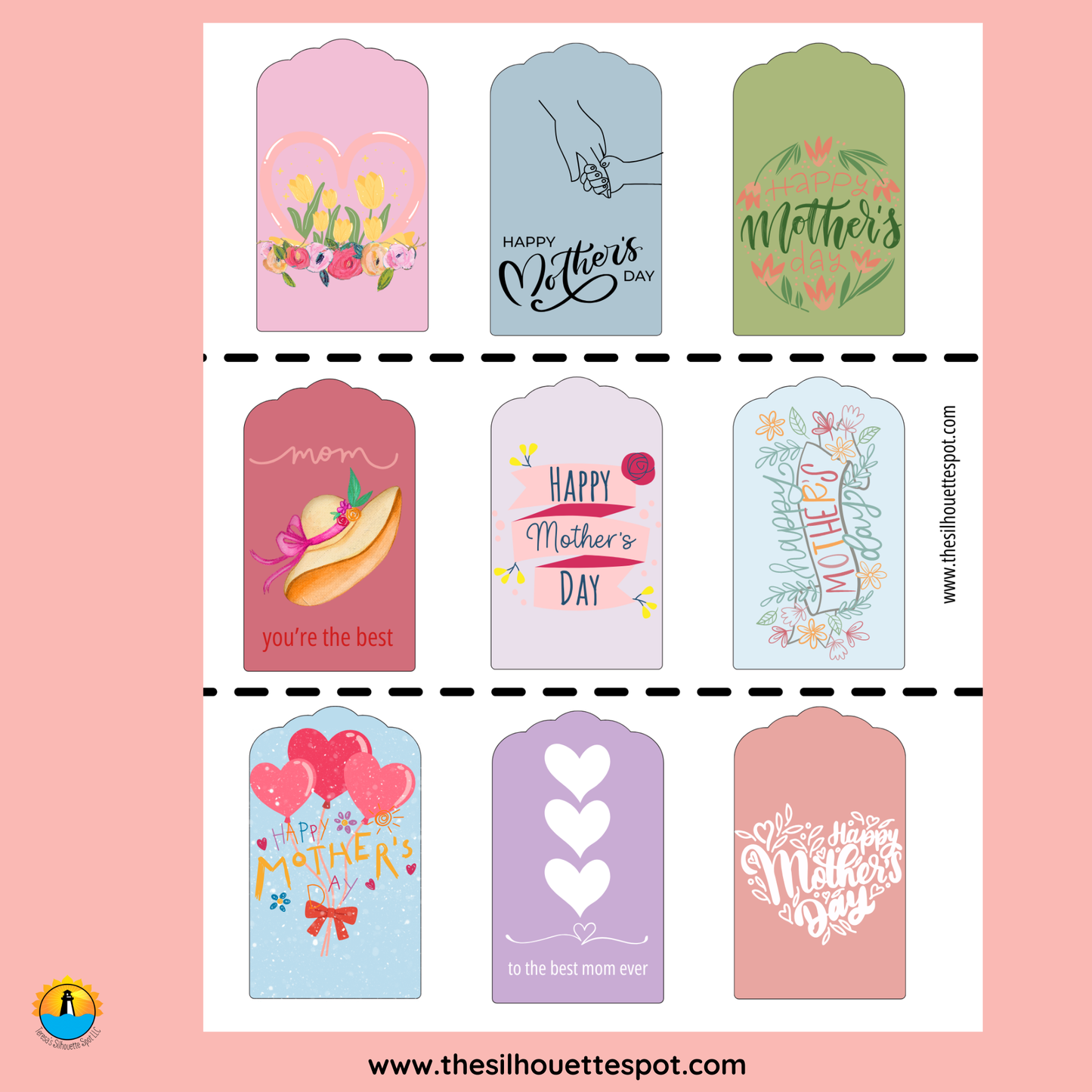 Mother's Day Gift Tags Cards Made Easy