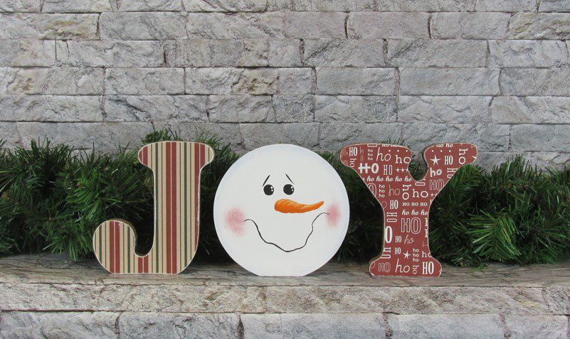 JOY 3D Wood Cutouts in Person Paint Night December 5