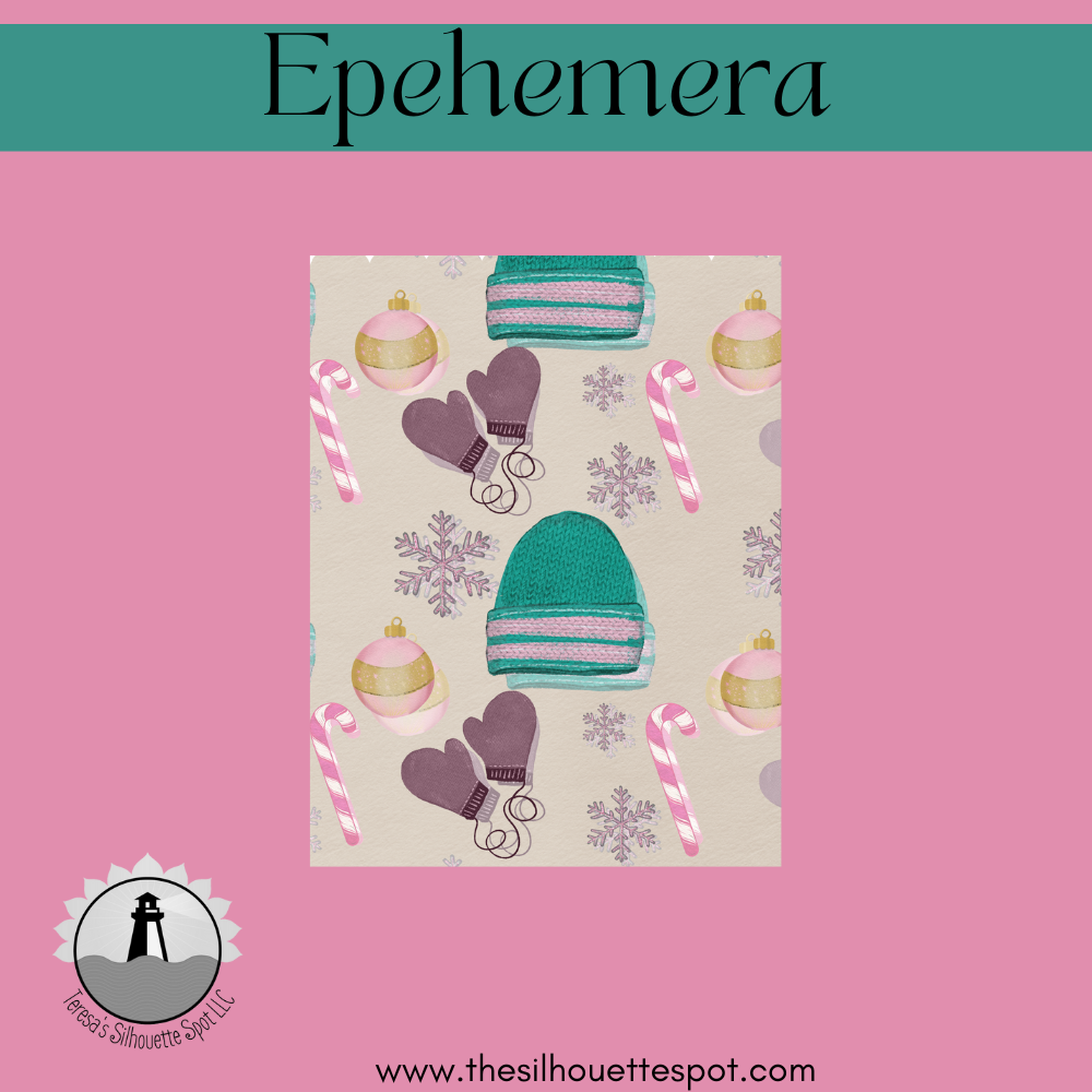 Boho Inspirational Christmas Craft Papers Digital Download