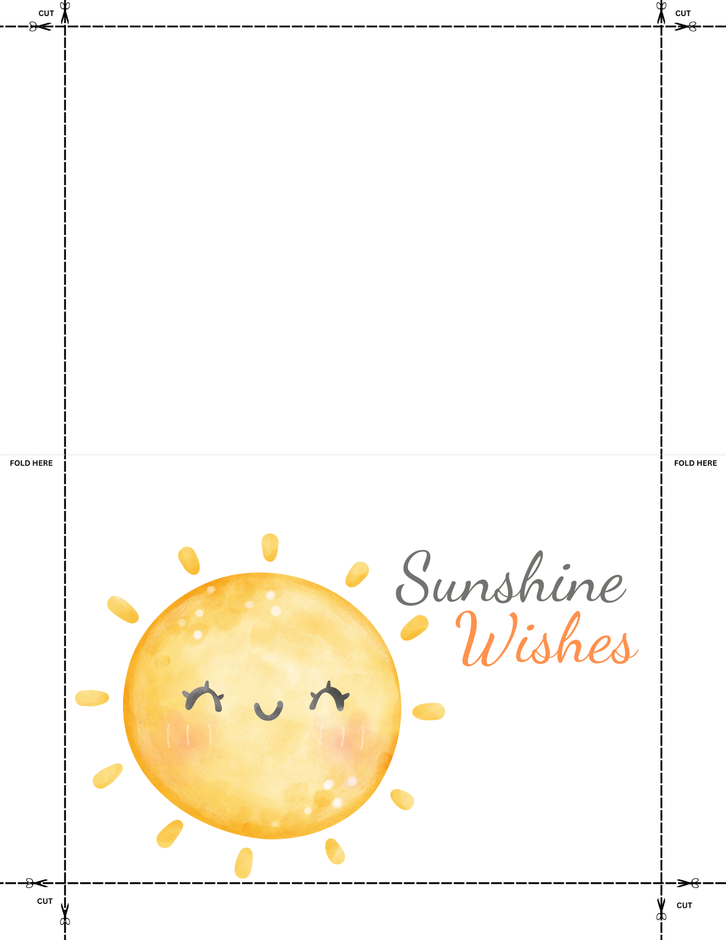 Set of 5 Free Watercolor All-Occasion Cards (Printable Digital Download)