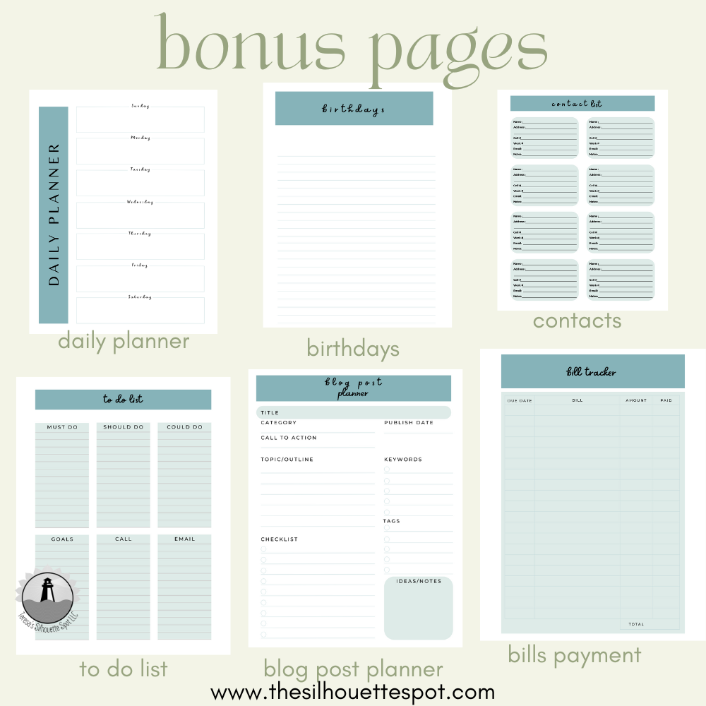 2025 Small Business Planner for Creatives