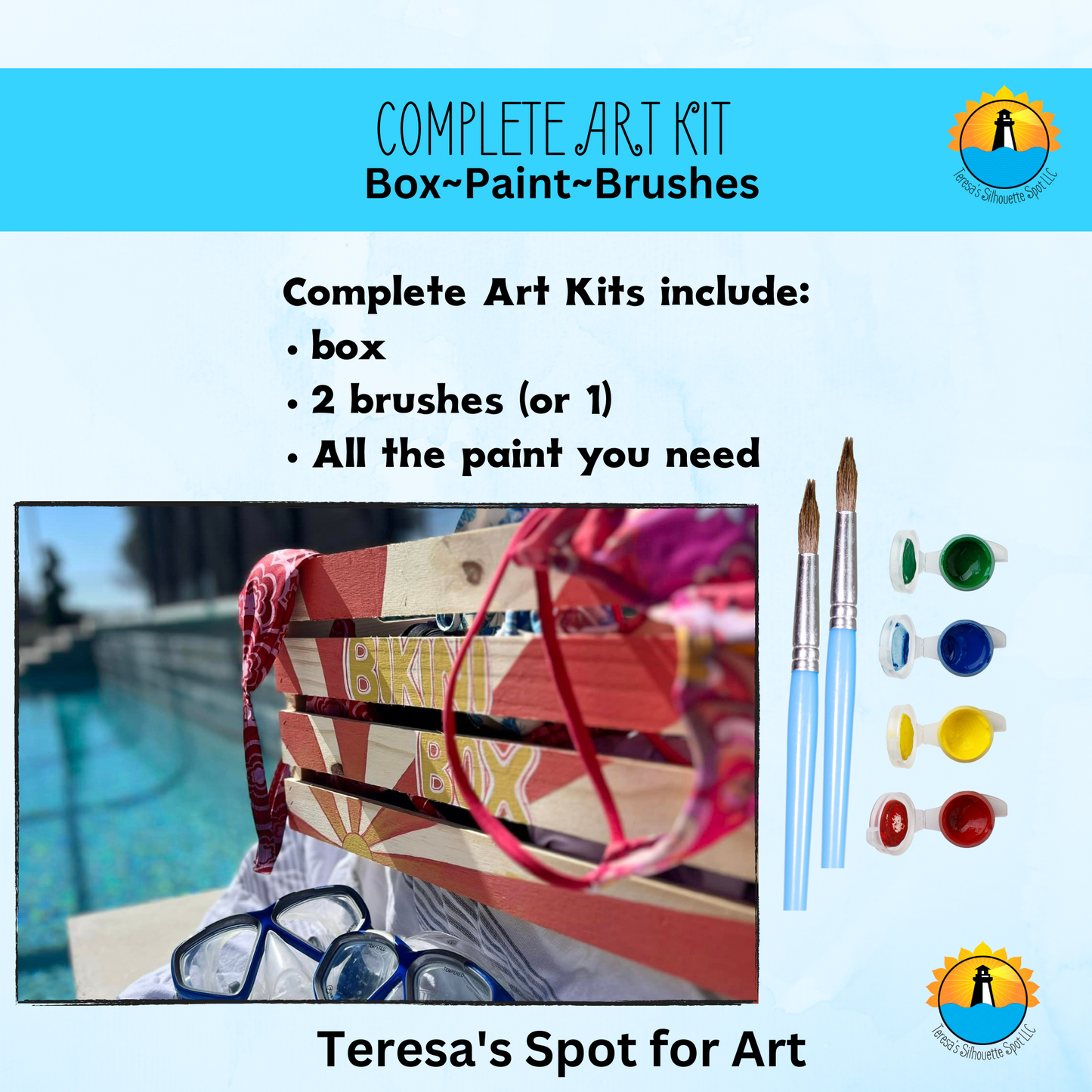 DIY Bikini Box Art Kits for Teens and Tweens