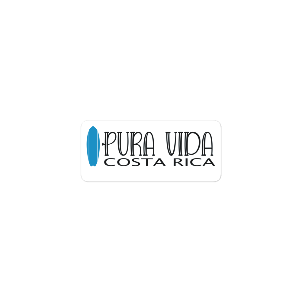 Costa Rica Surfing Bubble-free stickers