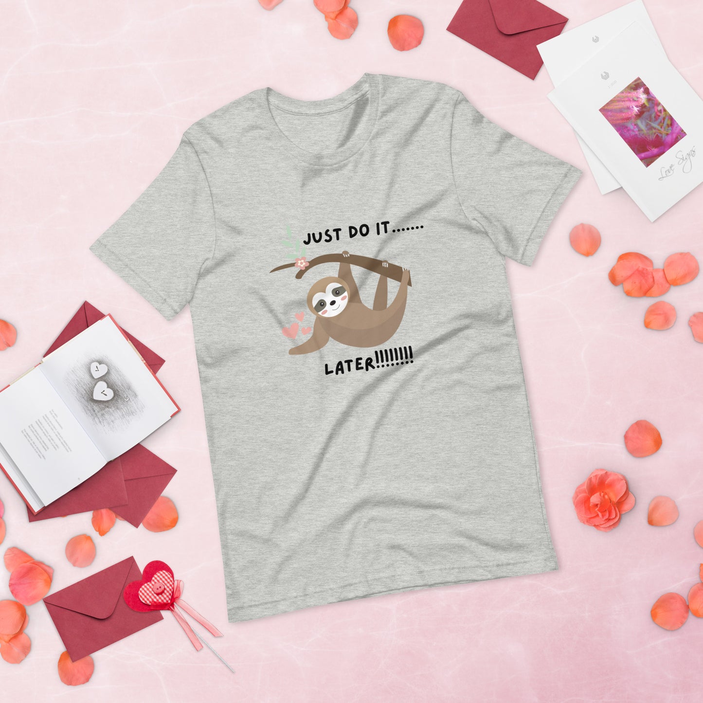 Sloth theme Bella Canva Unisex t-shirt