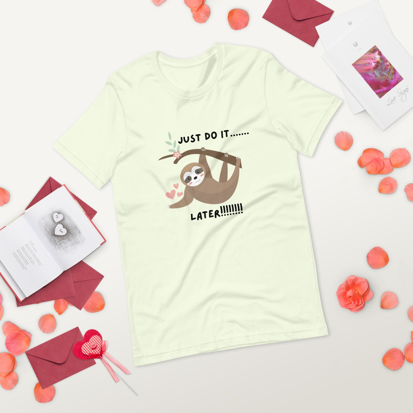 Sloth theme Bella Canva Unisex t-shirt