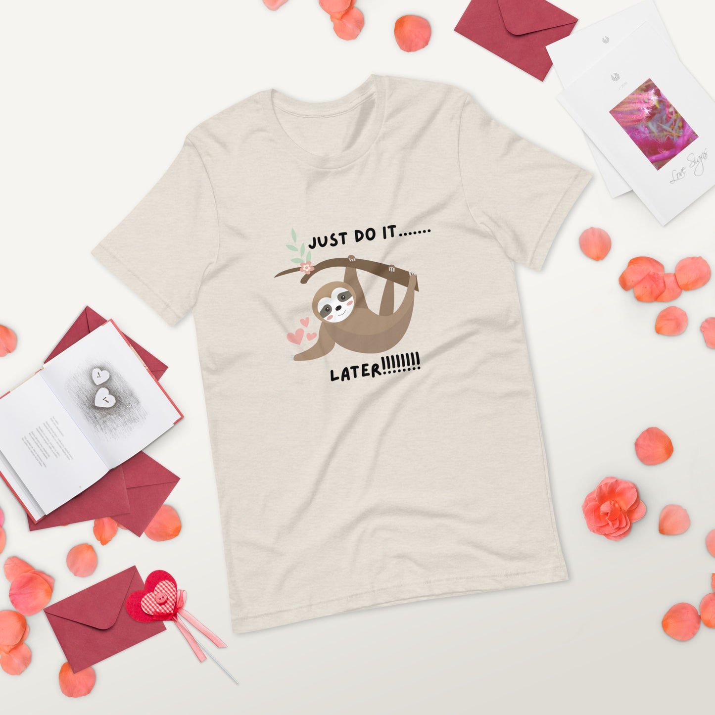 Sloth theme Bella Canva Unisex t-shirt