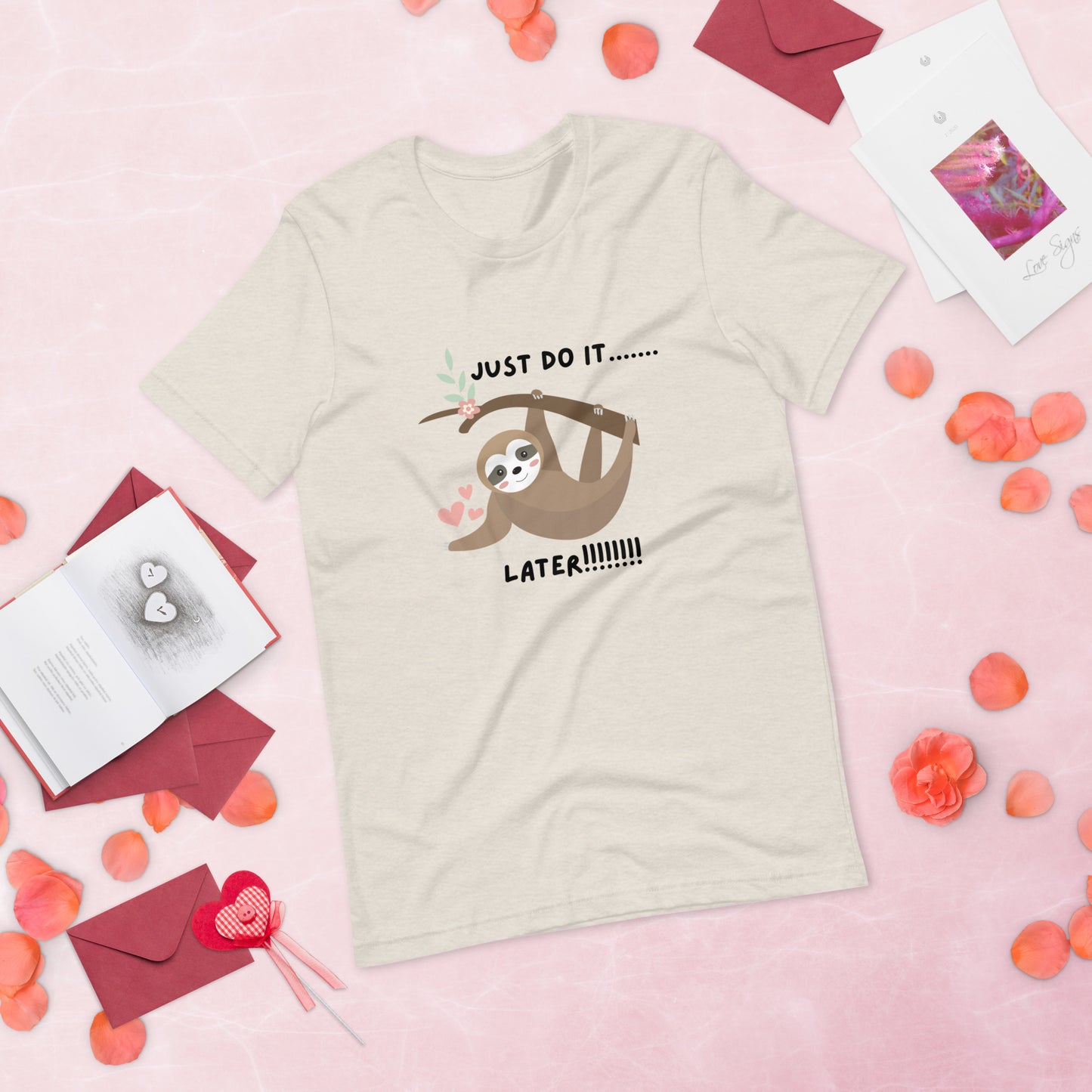 Sloth theme Bella Canva Unisex t-shirt