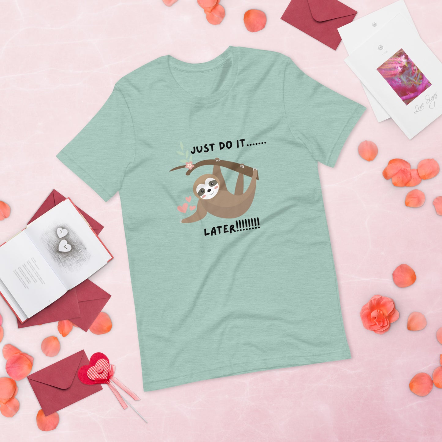 Sloth theme Bella Canva Unisex t-shirt