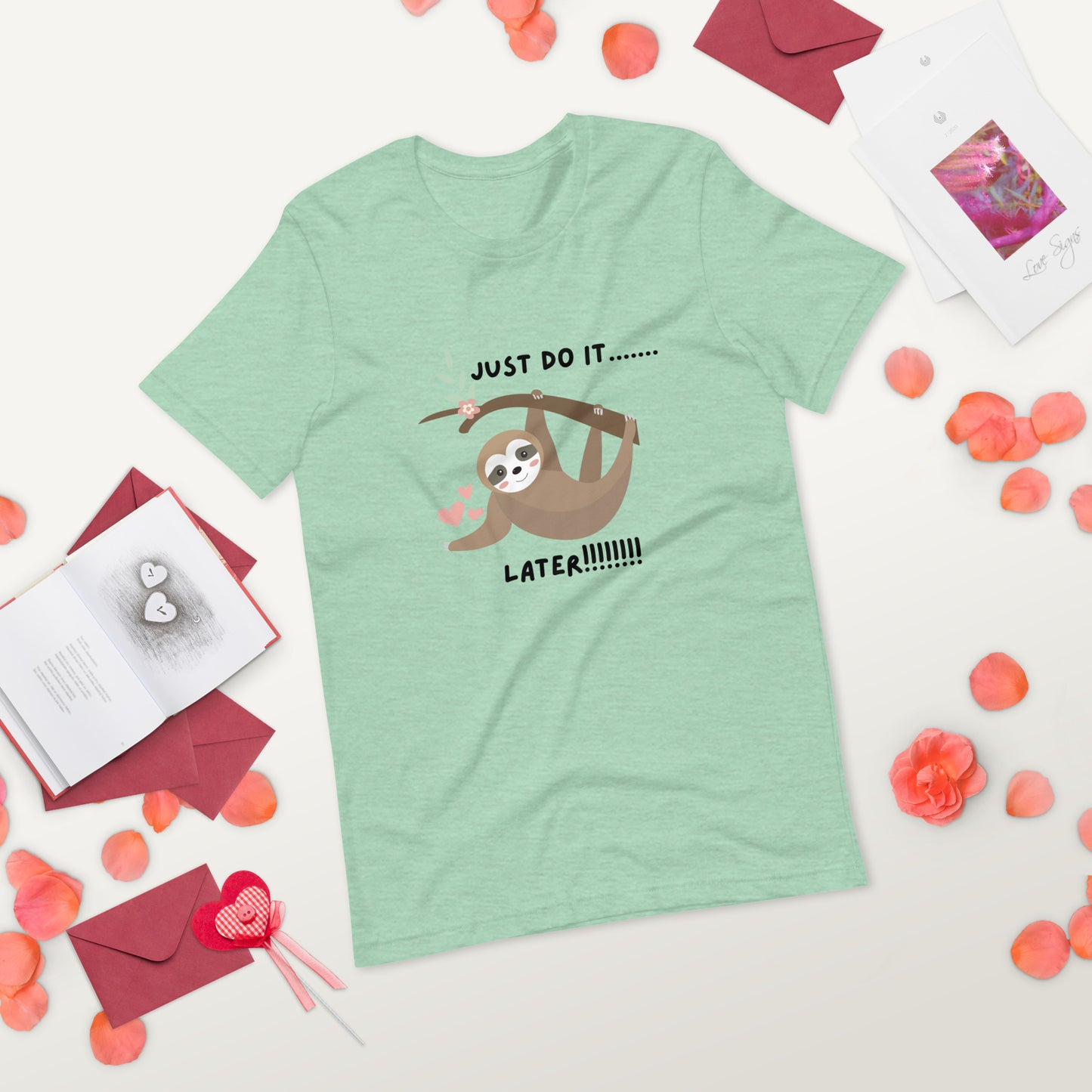 Sloth theme Bella Canva Unisex t-shirt