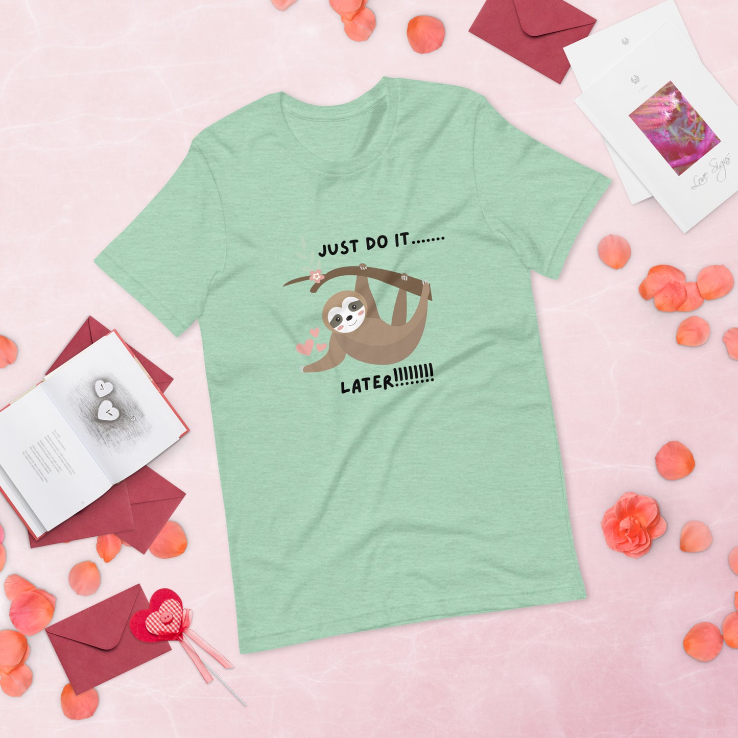 Sloth theme Bella Canva Unisex t-shirt