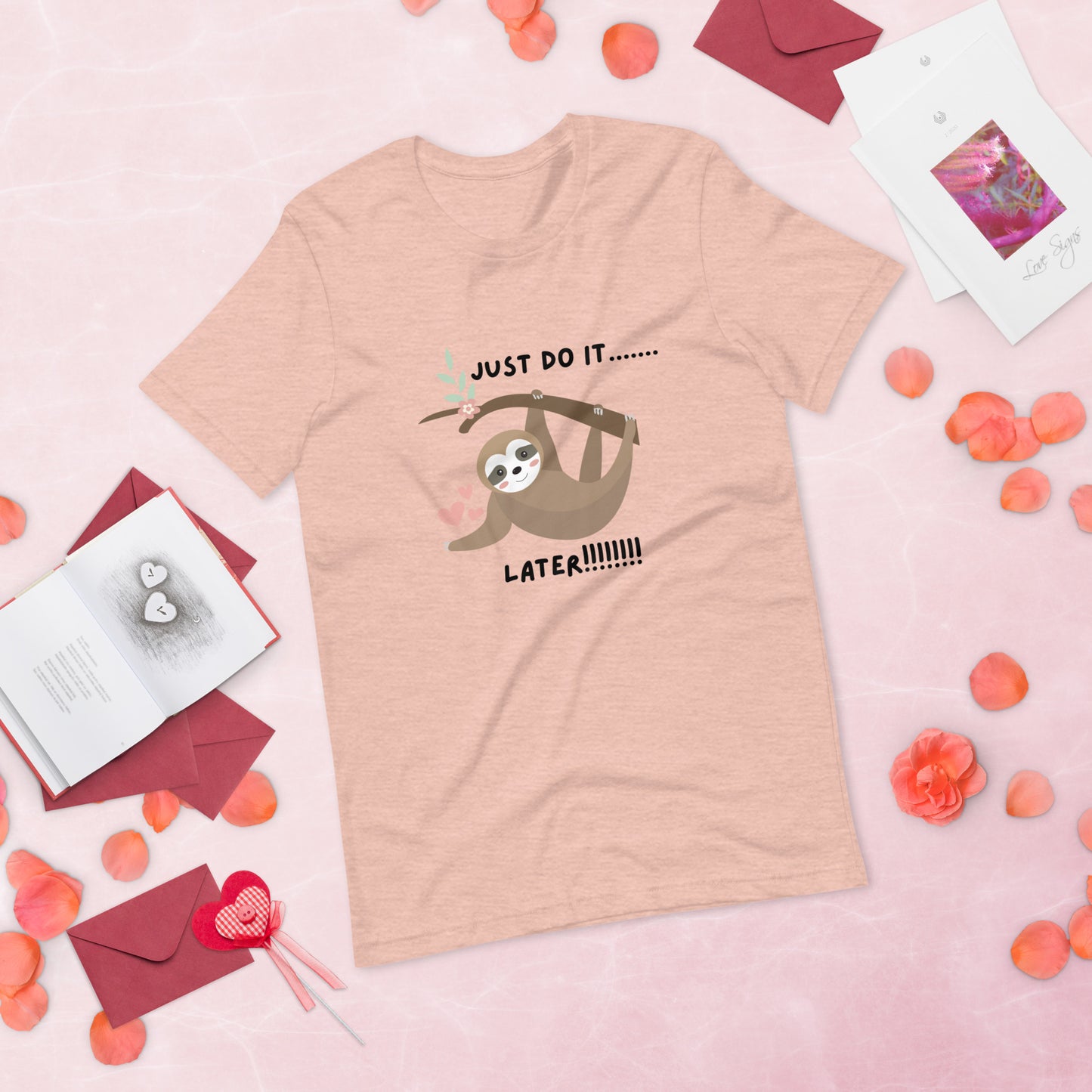 Sloth theme Bella Canva Unisex t-shirt