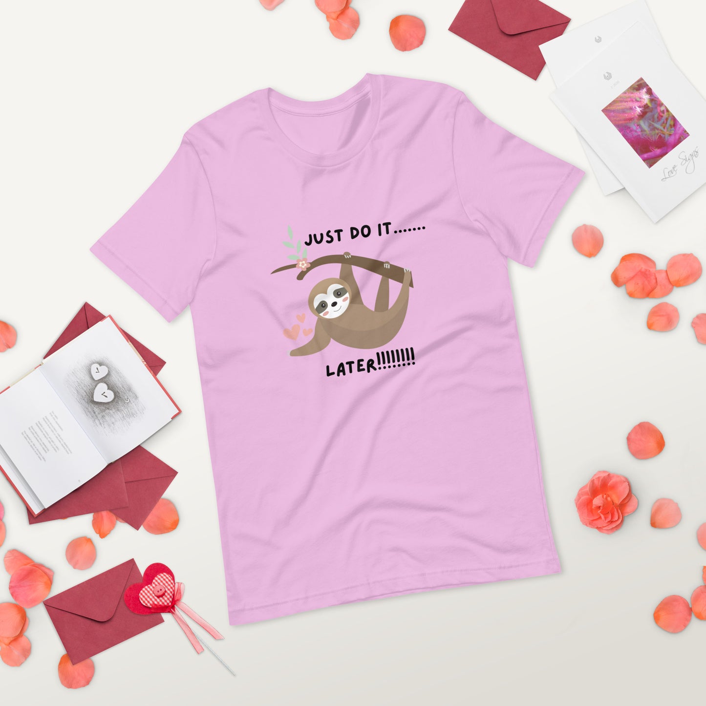 Sloth theme Bella Canva Unisex t-shirt