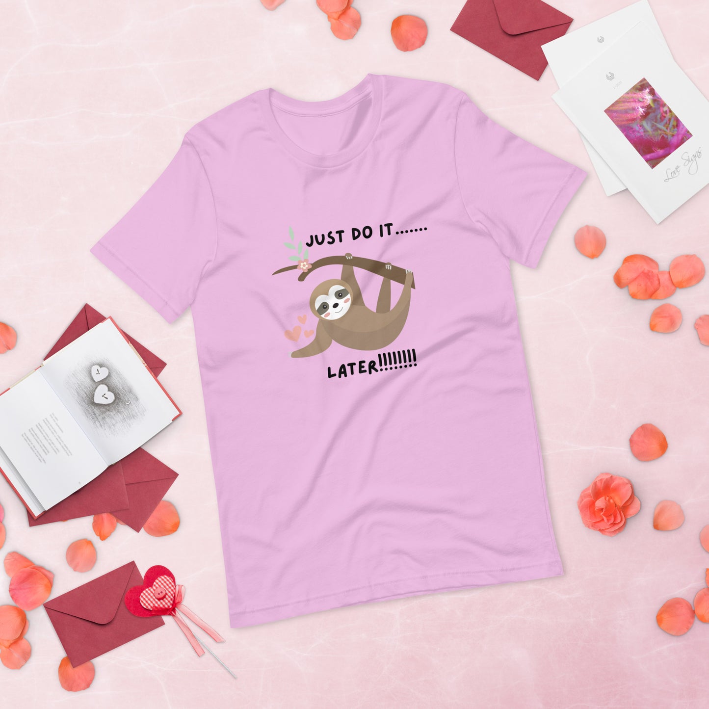 Sloth theme Bella Canva Unisex t-shirt