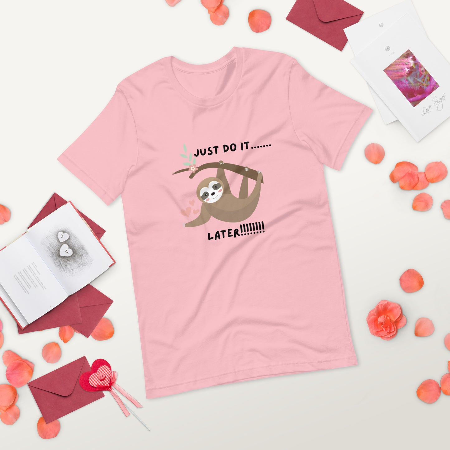 Sloth theme Bella Canva Unisex t-shirt