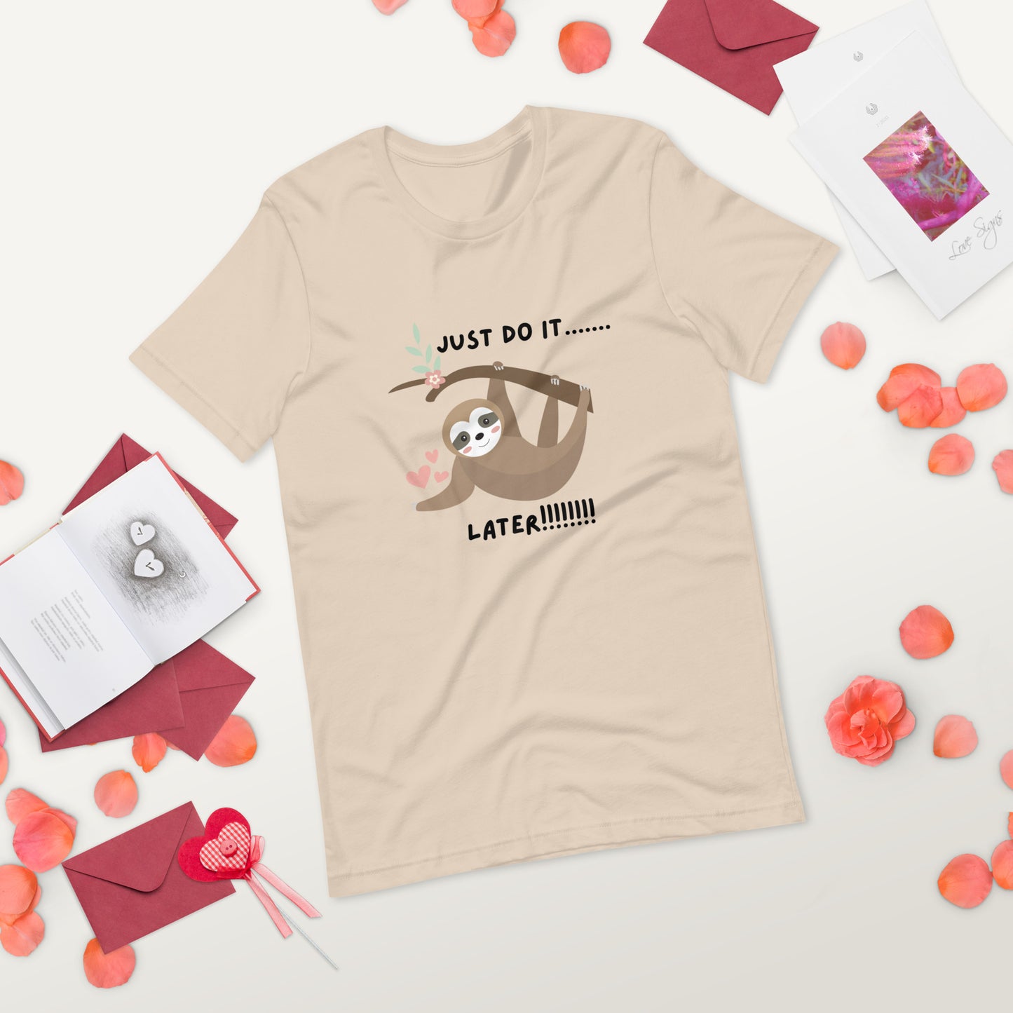 Sloth theme Bella Canva Unisex t-shirt