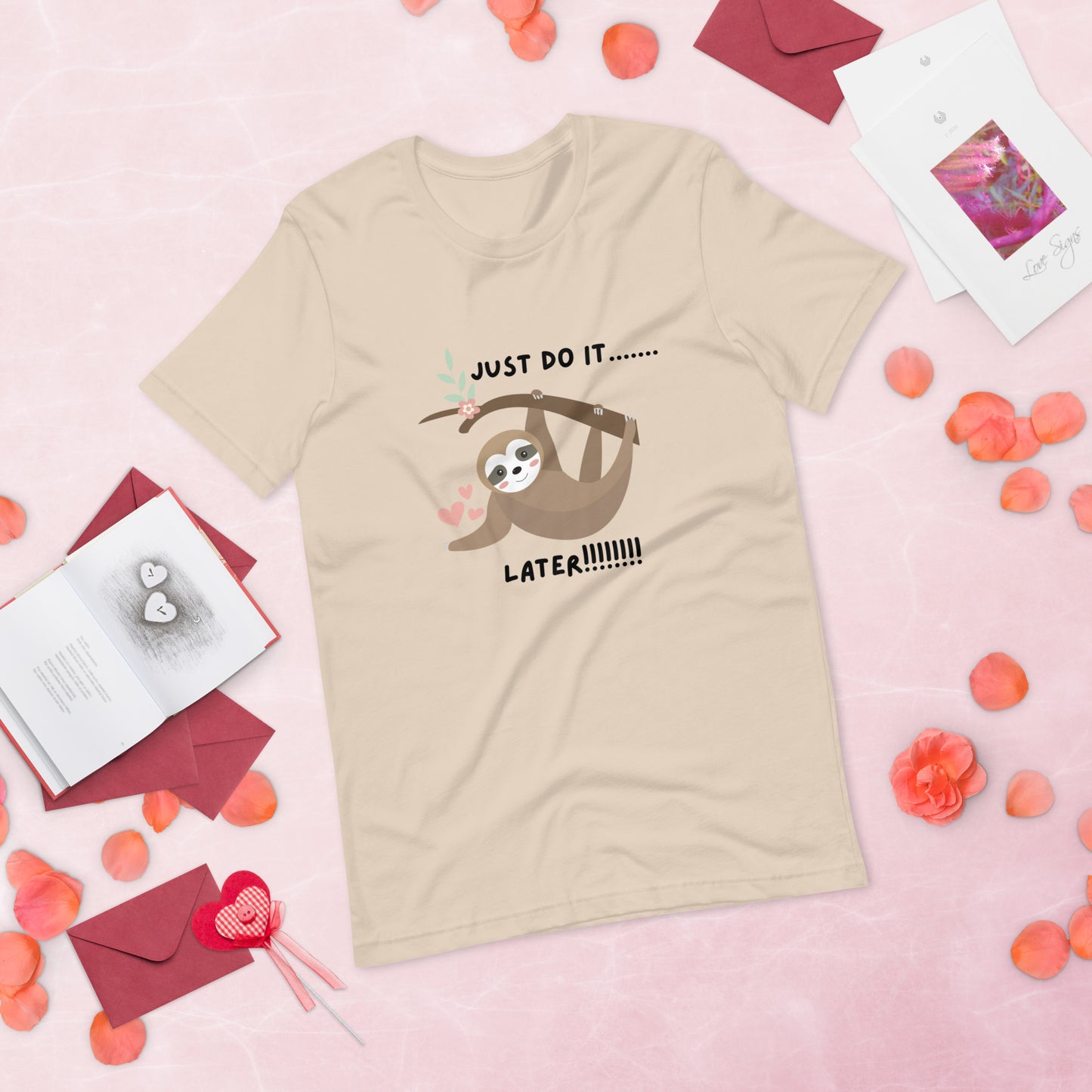 Sloth theme Bella Canva Unisex t-shirt
