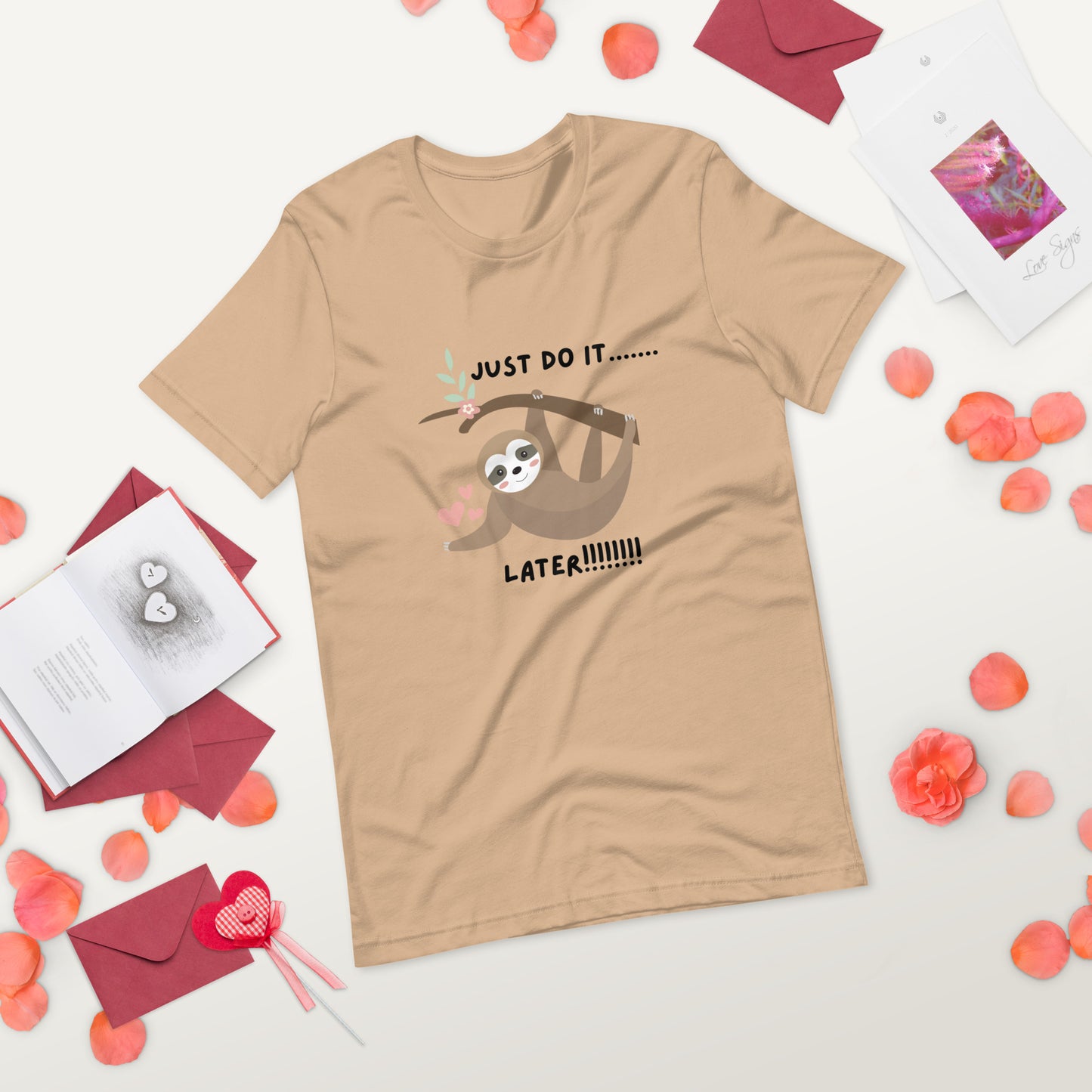 Sloth theme Bella Canva Unisex t-shirt