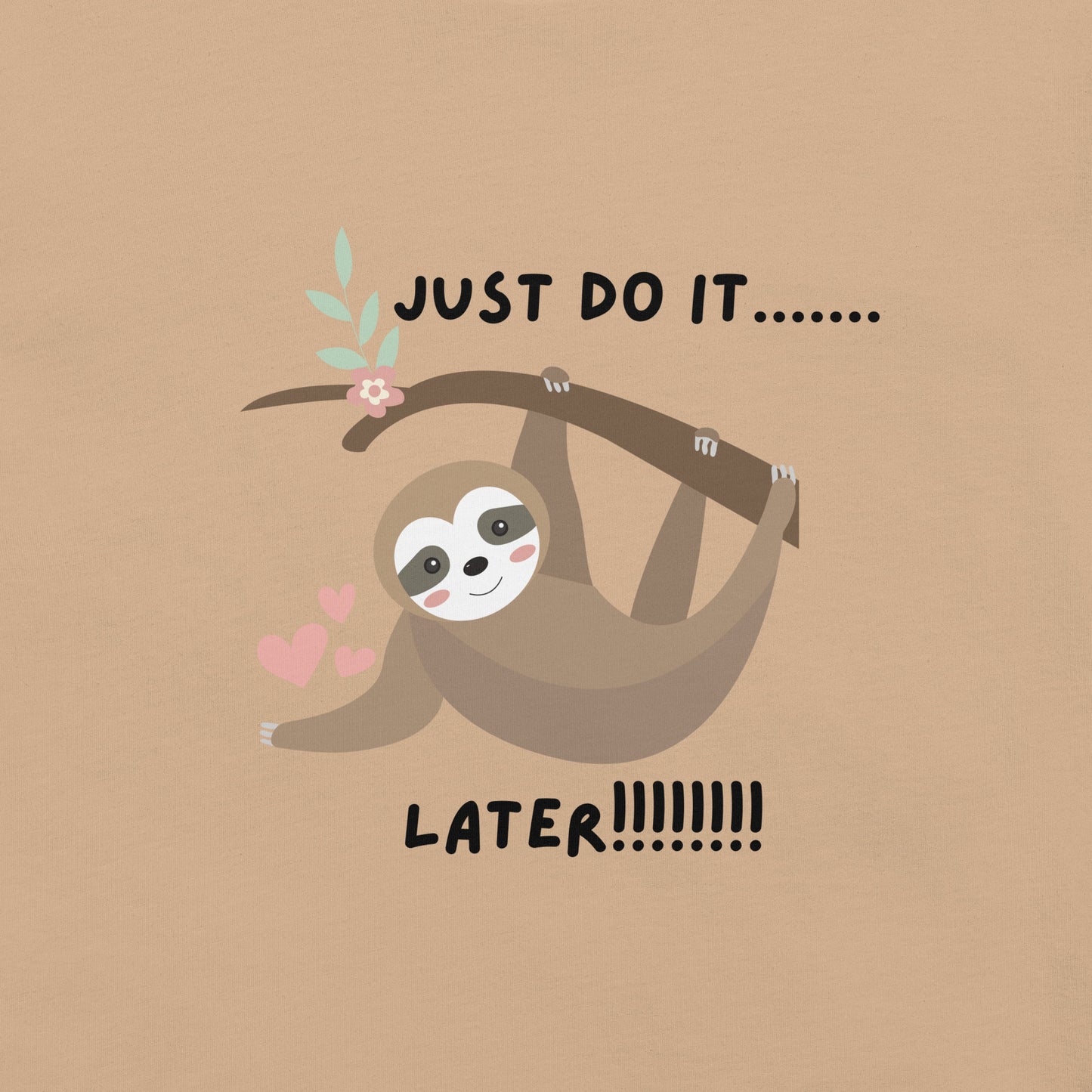 Sloth theme Bella Canva Unisex t-shirt