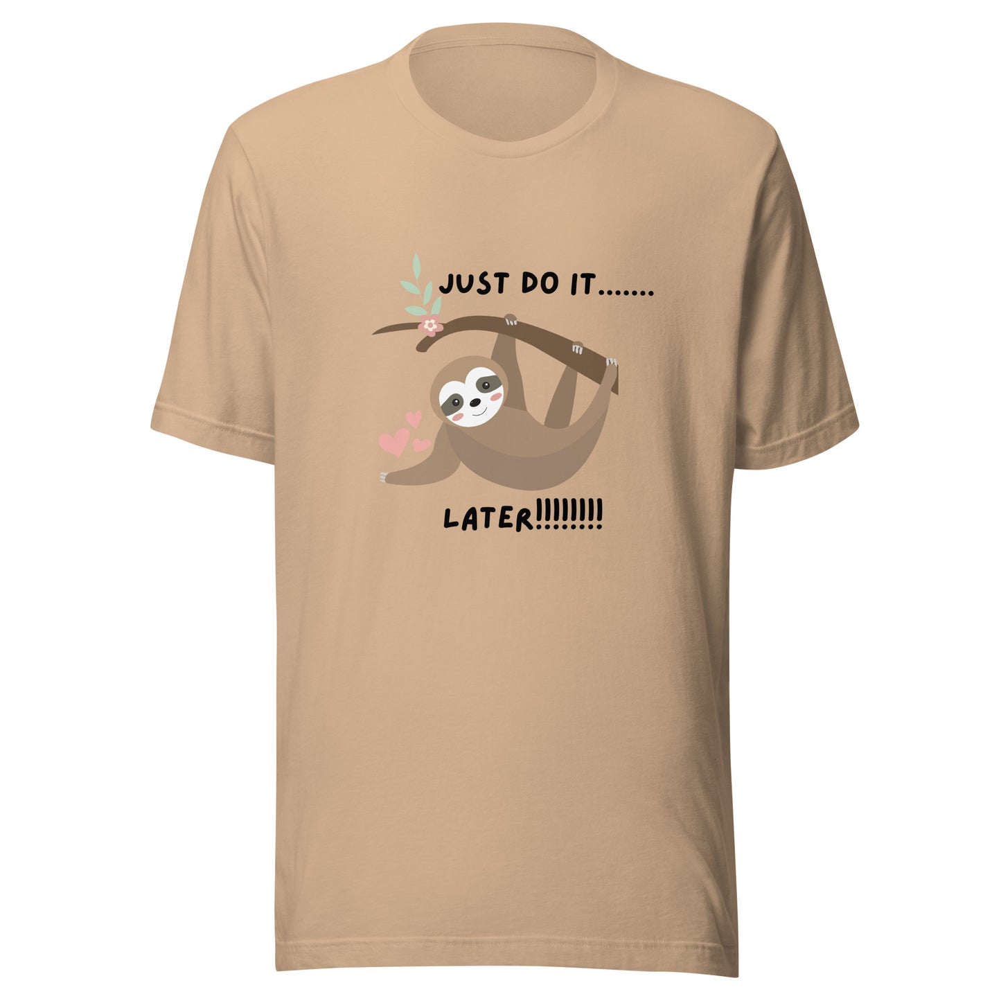 Sloth theme Bella Canva Unisex t-shirt