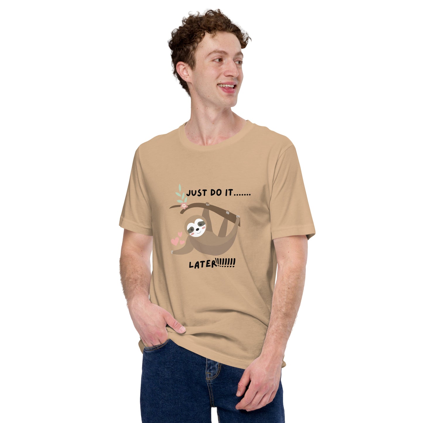Sloth theme Bella Canva Unisex t-shirt