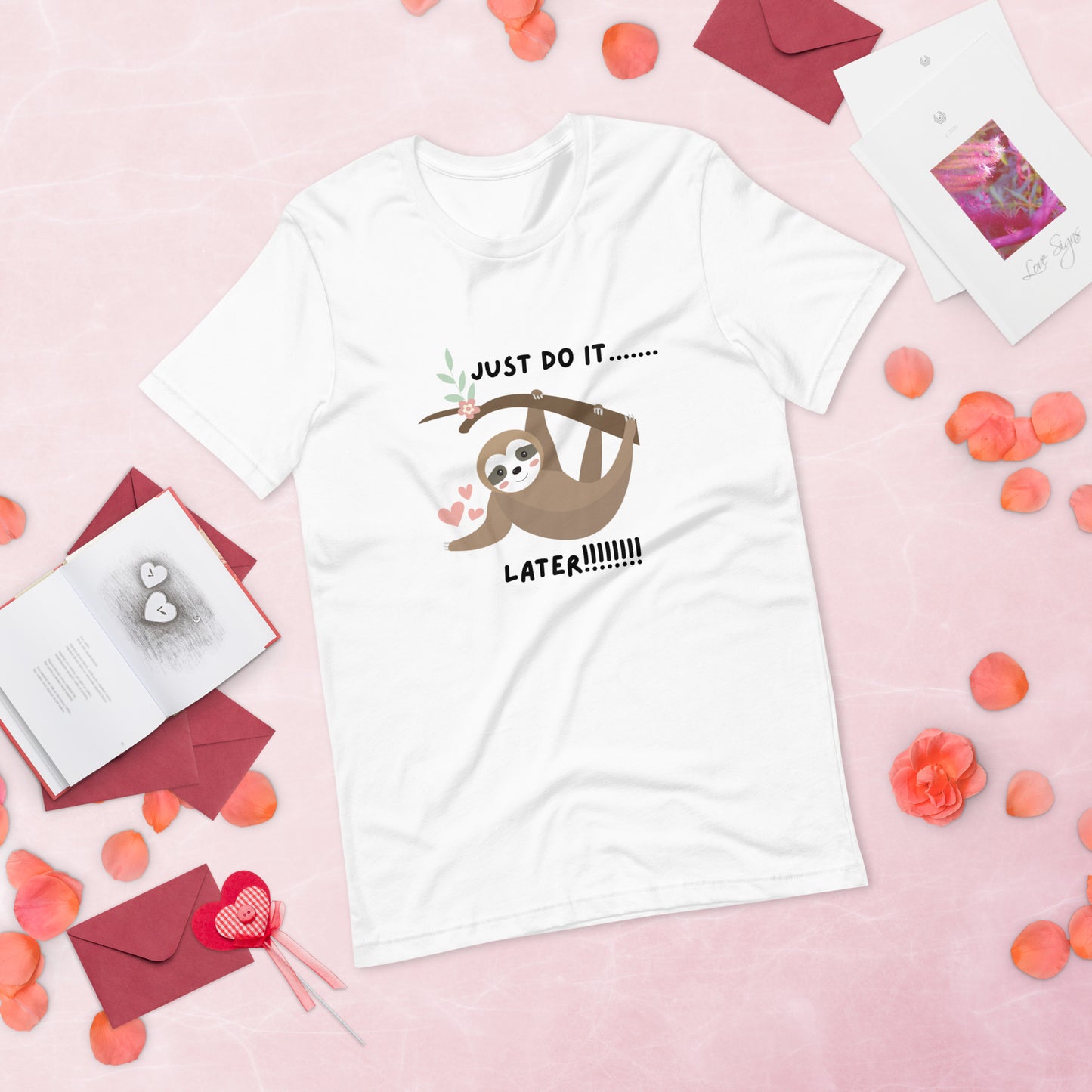 Sloth theme Bella Canva Unisex t-shirt
