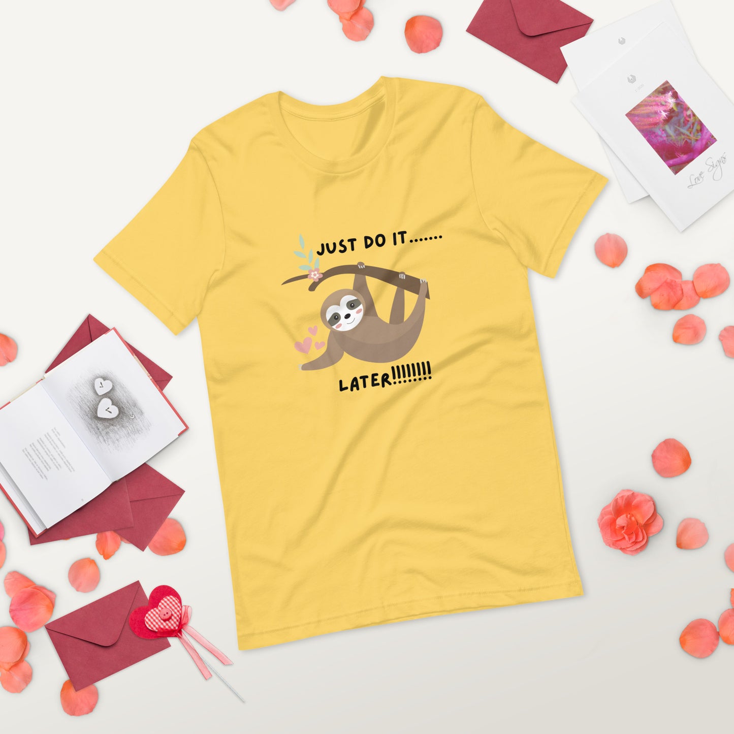 Sloth theme Bella Canva Unisex t-shirt