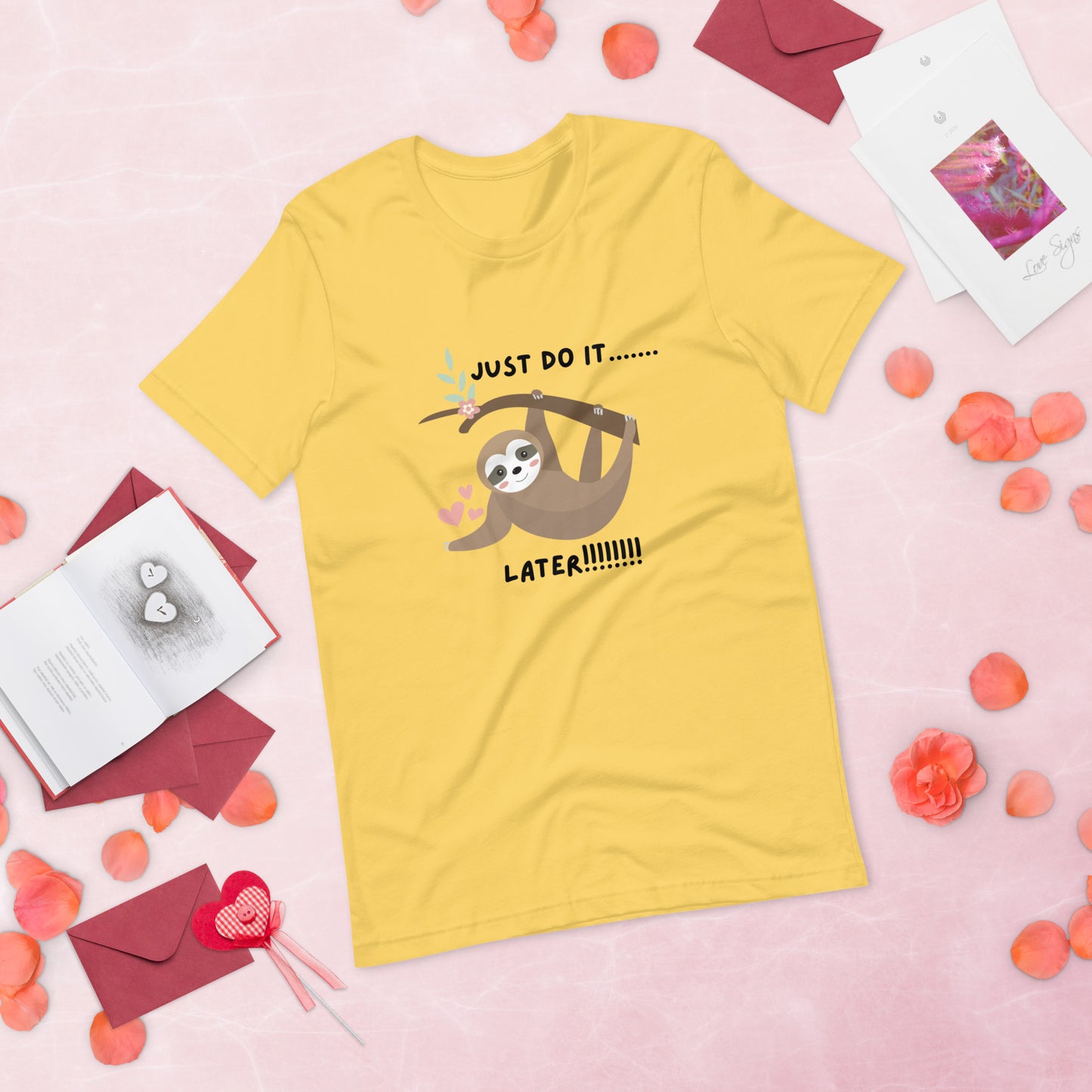 Sloth theme Bella Canva Unisex t-shirt