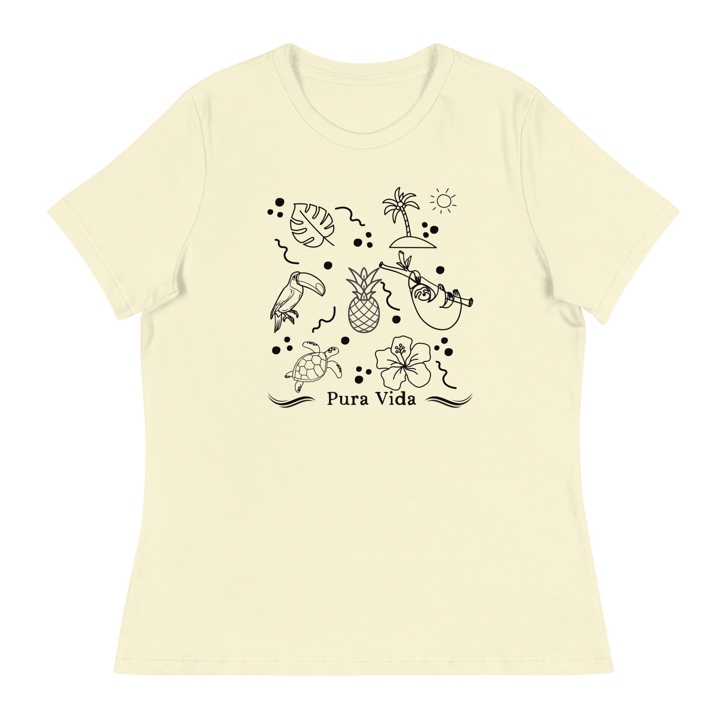 Costa Rica Favorites Women's Relaxed T-Shirt