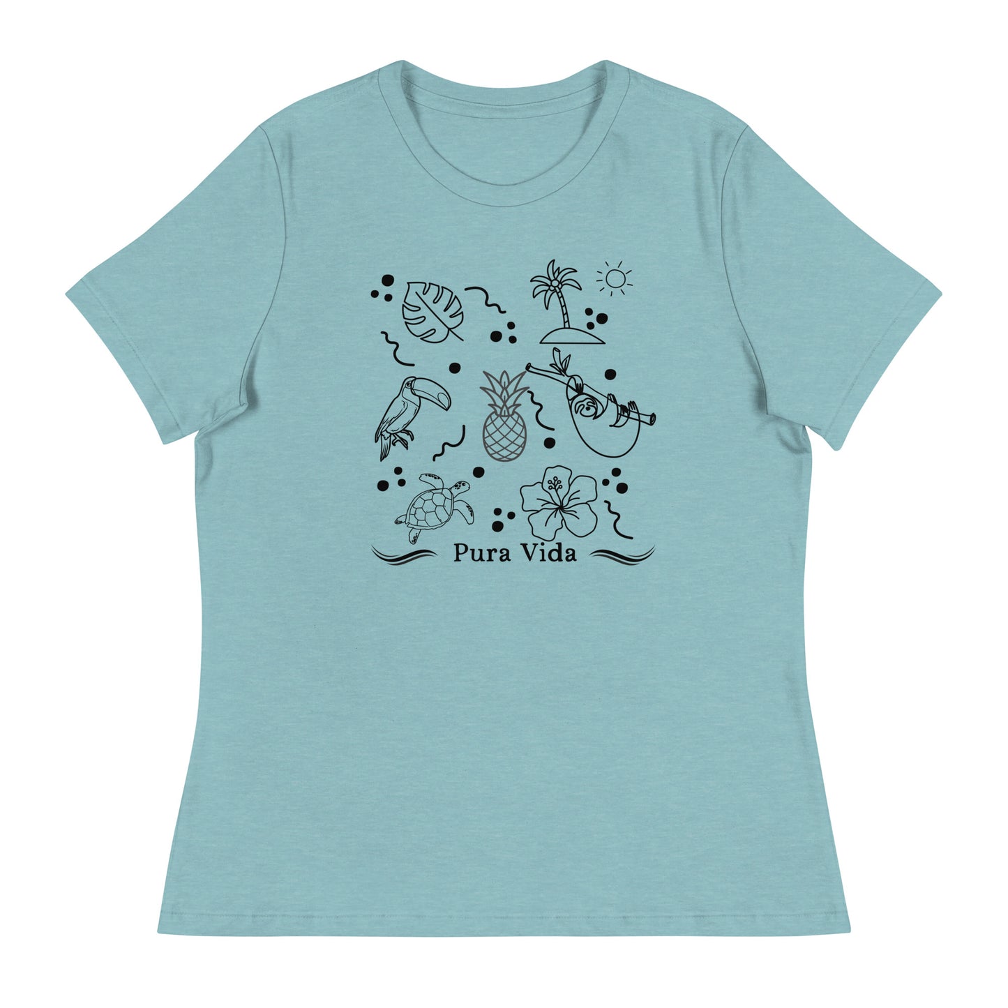 Costa Rica Favorites Women's Relaxed T-Shirt