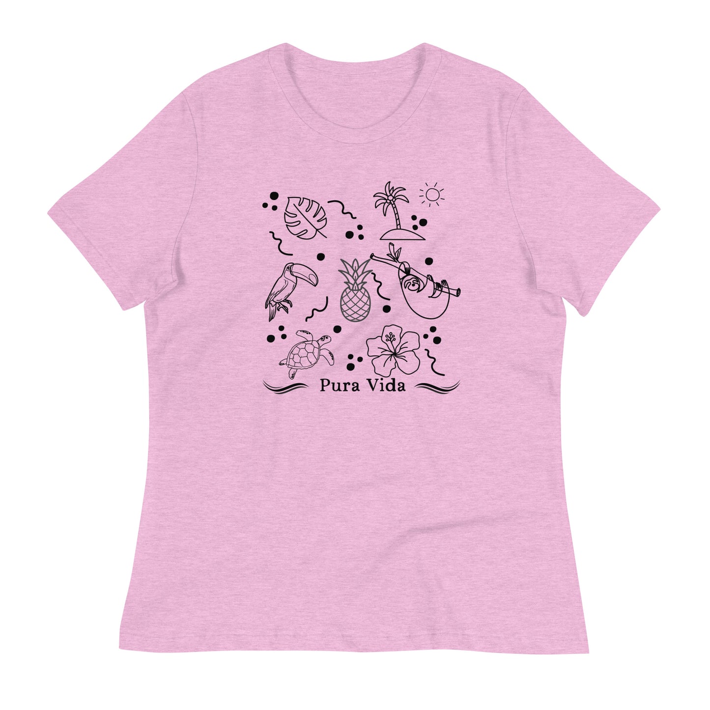 Costa Rica Favorites Women's Relaxed T-Shirt