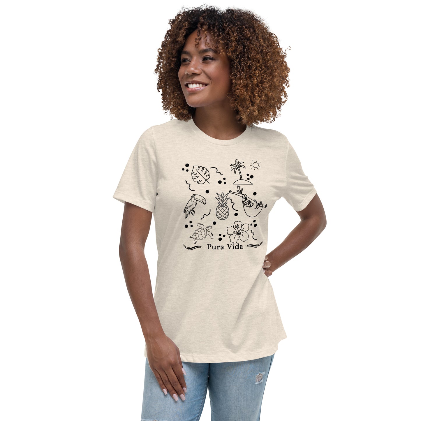 Costa Rica Favorites Women's Relaxed T-Shirt