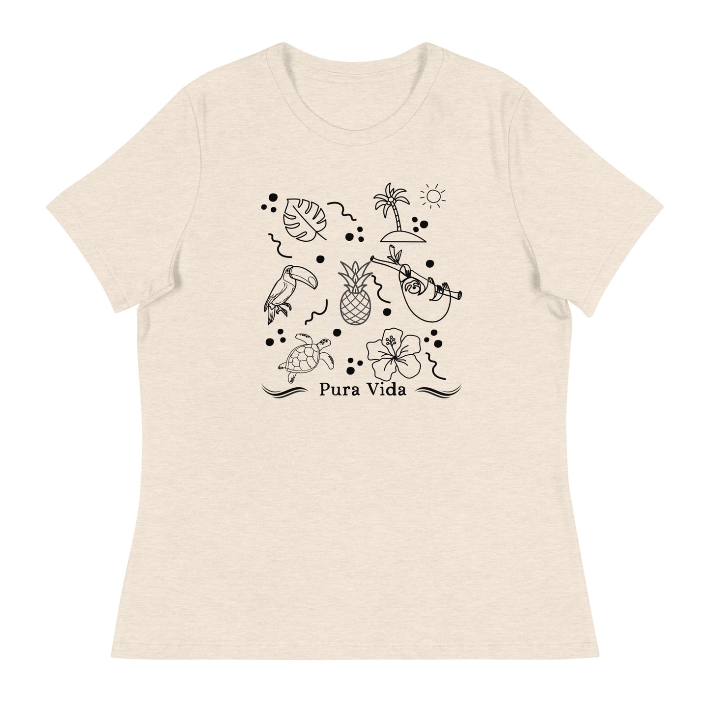 Costa Rica Favorites Women's Relaxed T-Shirt