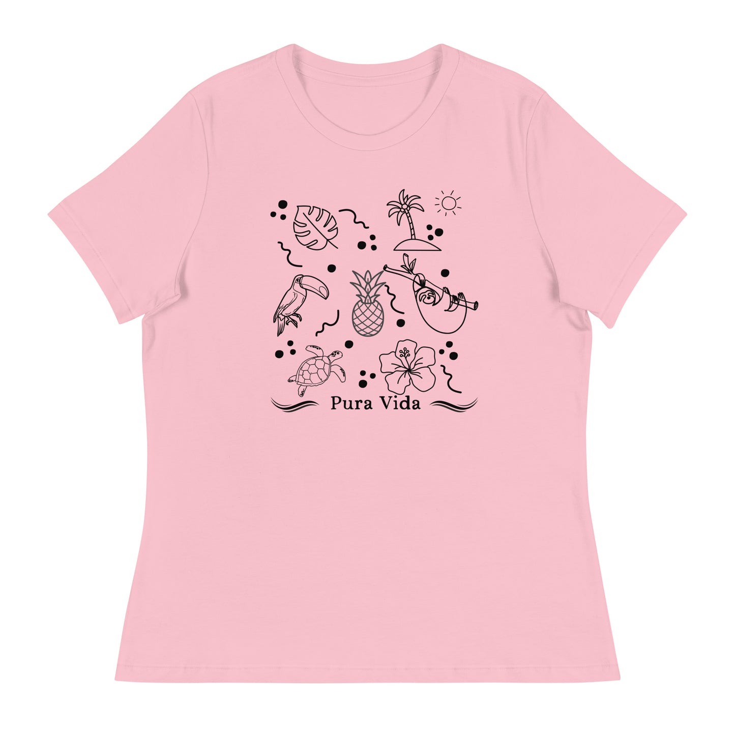 Costa Rica Favorites Women's Relaxed T-Shirt
