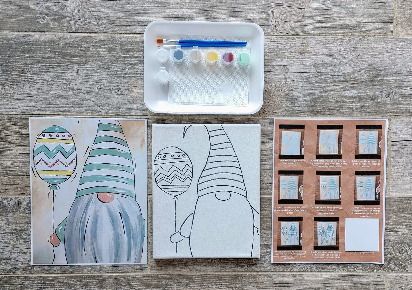 Easy DIY Easter Gnome Art Kit