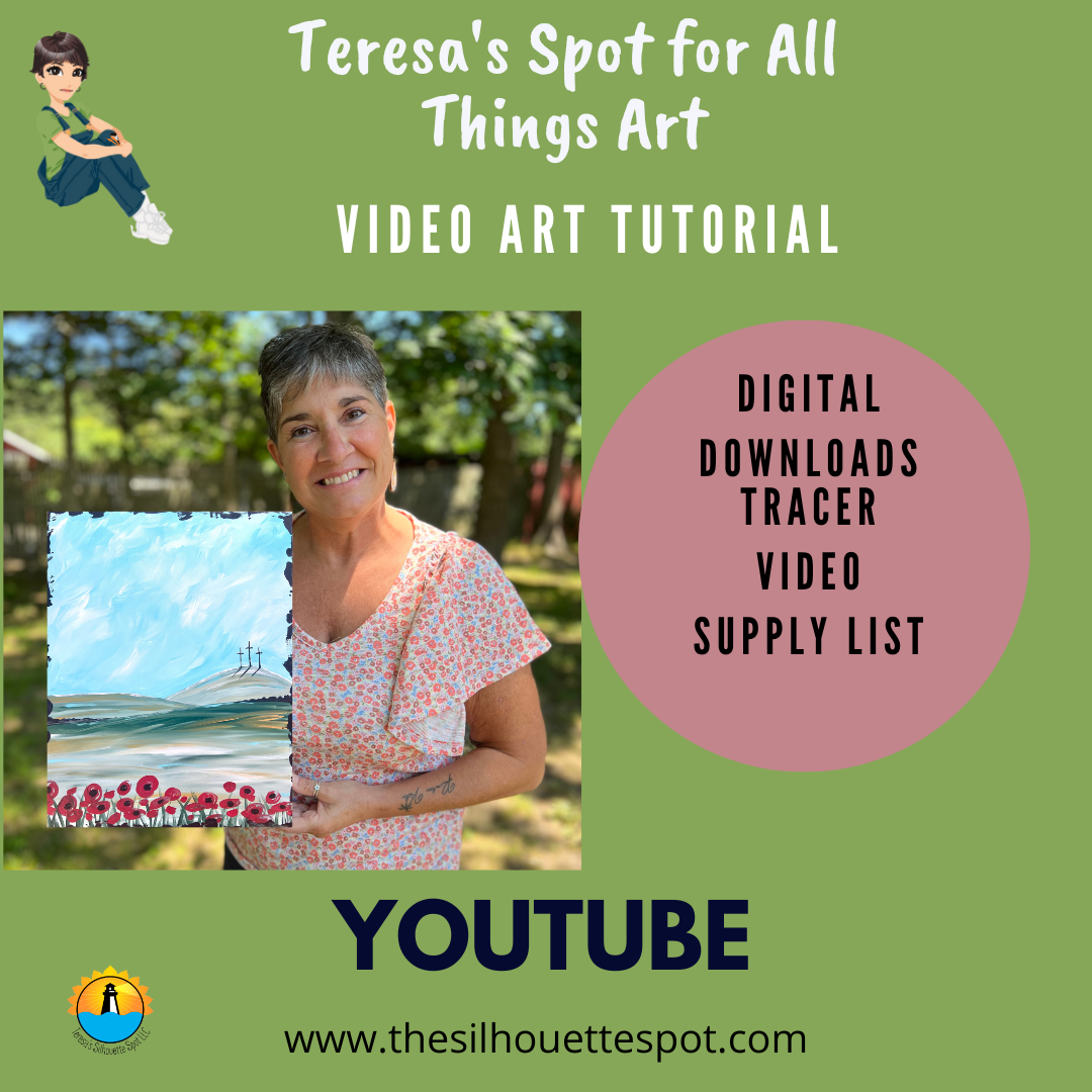 Three Crosses Video Paint Tutorial