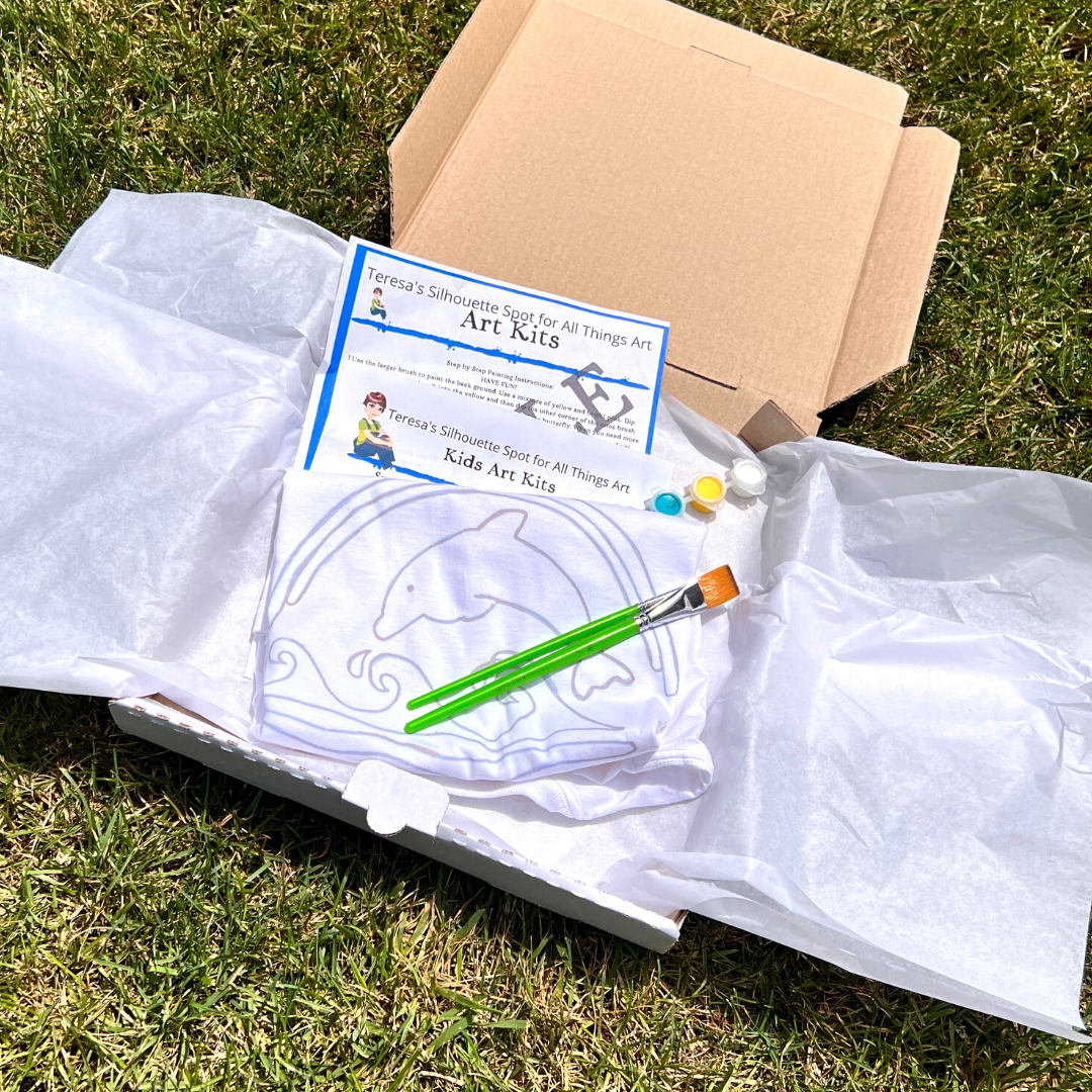 T shirt art kit for kids