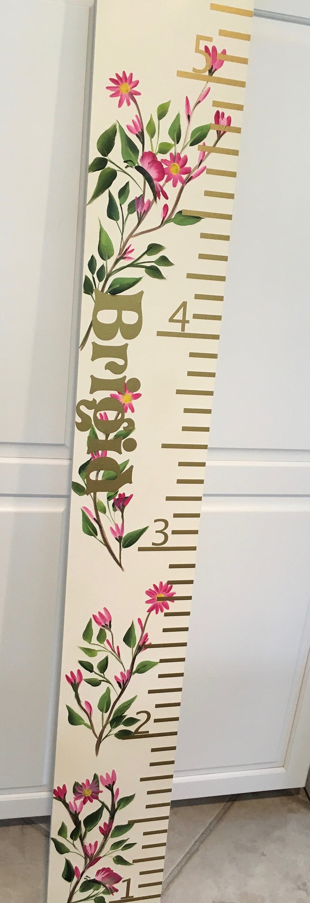 Growth Chart Ruler Child's Personalized Keepsake Nursery Decor Perfect kid's gift