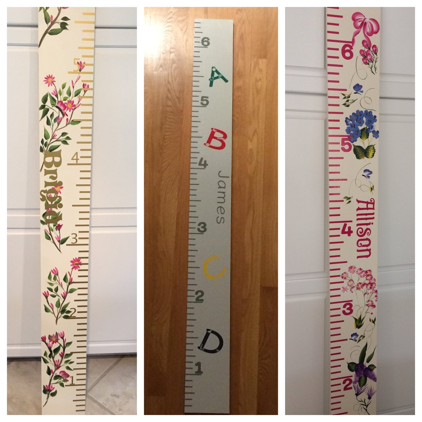 Growth Chart Ruler Child's Personalized Keepsake Nursery Decor Perfect kid's gift