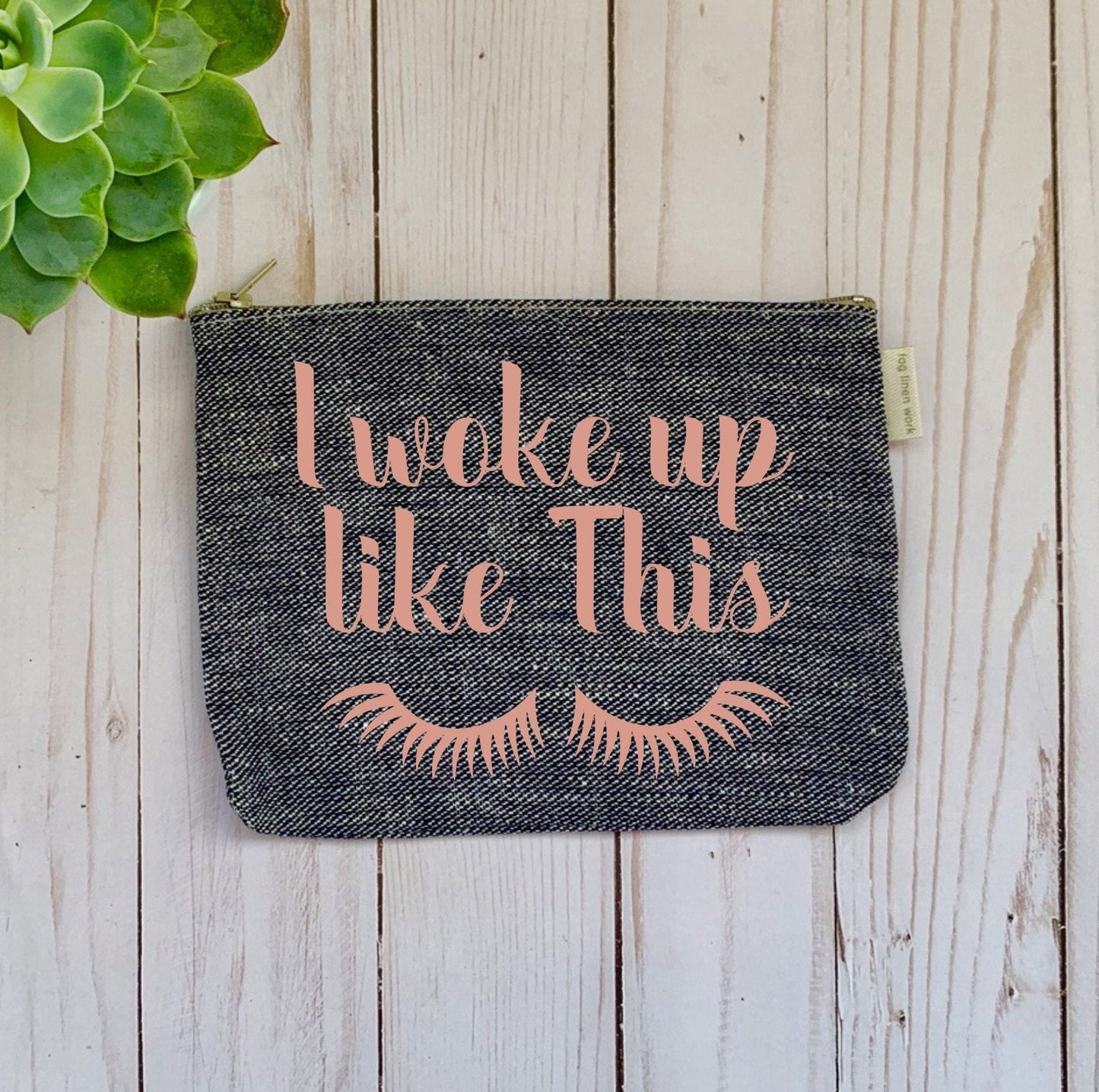 Zippered Make up Cosmetic Pouch