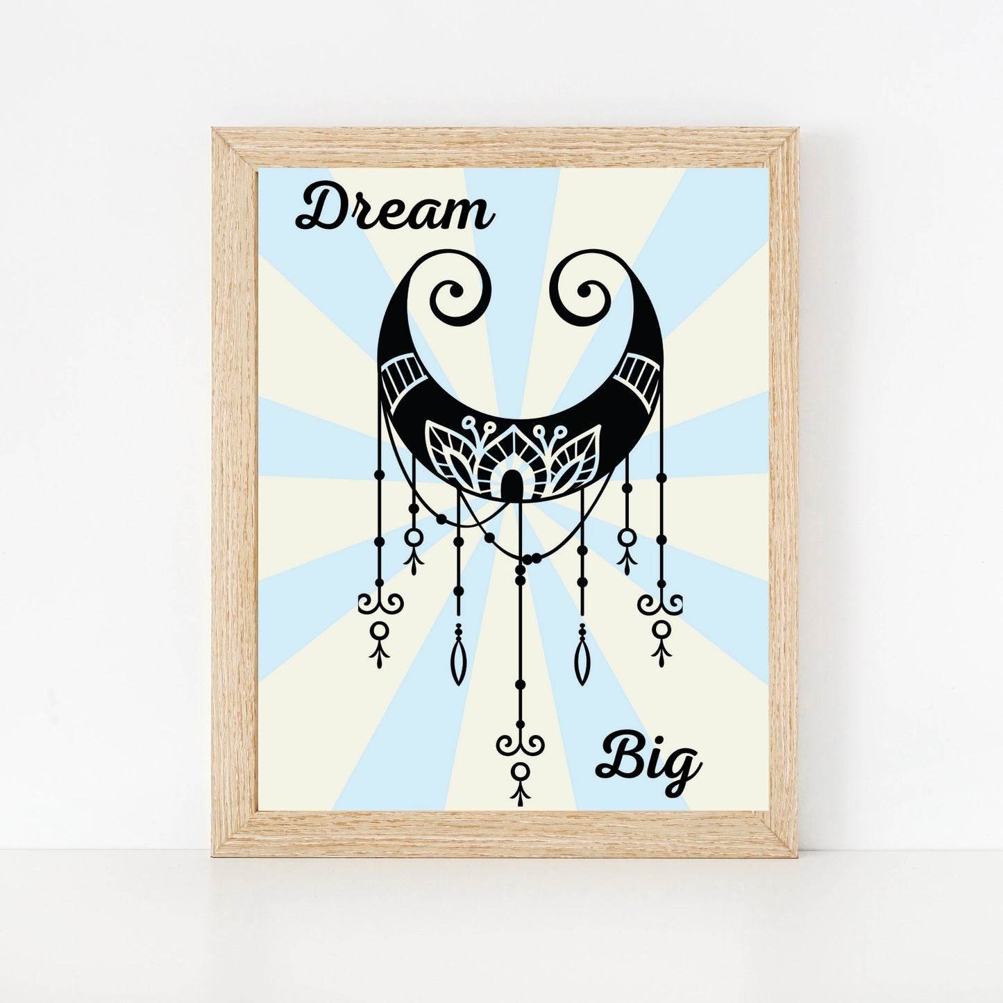 Dream Big Digital Printable Art for bedroom