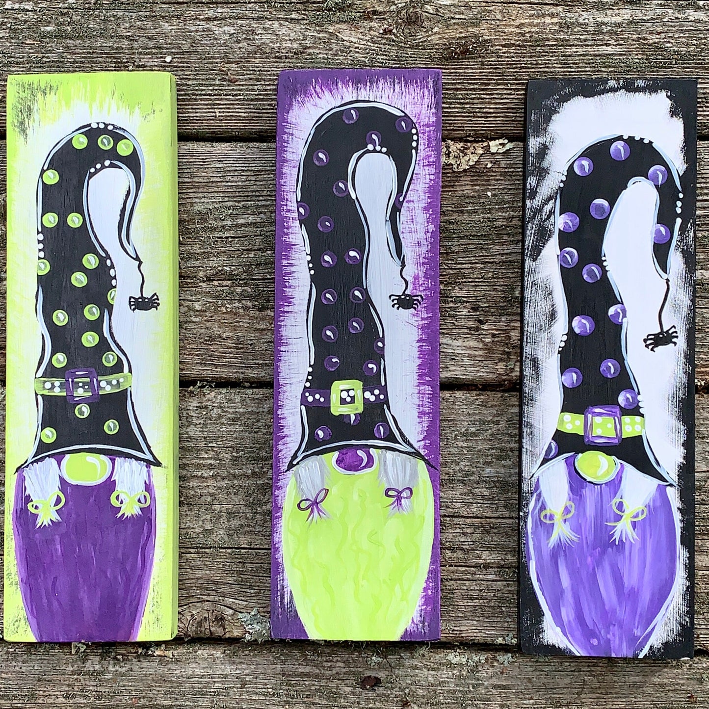 Halloween Gnome Wood Sign| Gnome for Halloween Decor