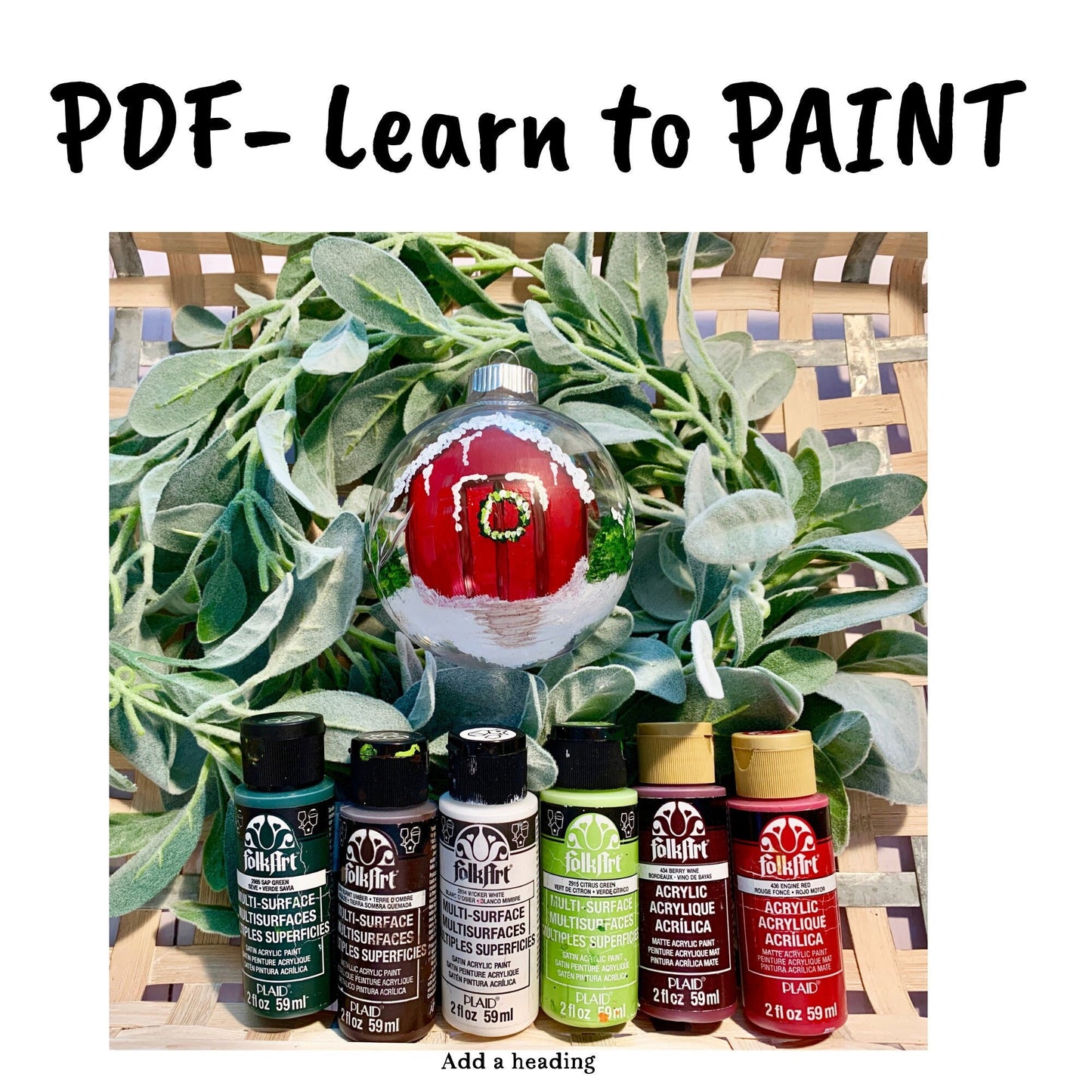 Step by Step painting E book