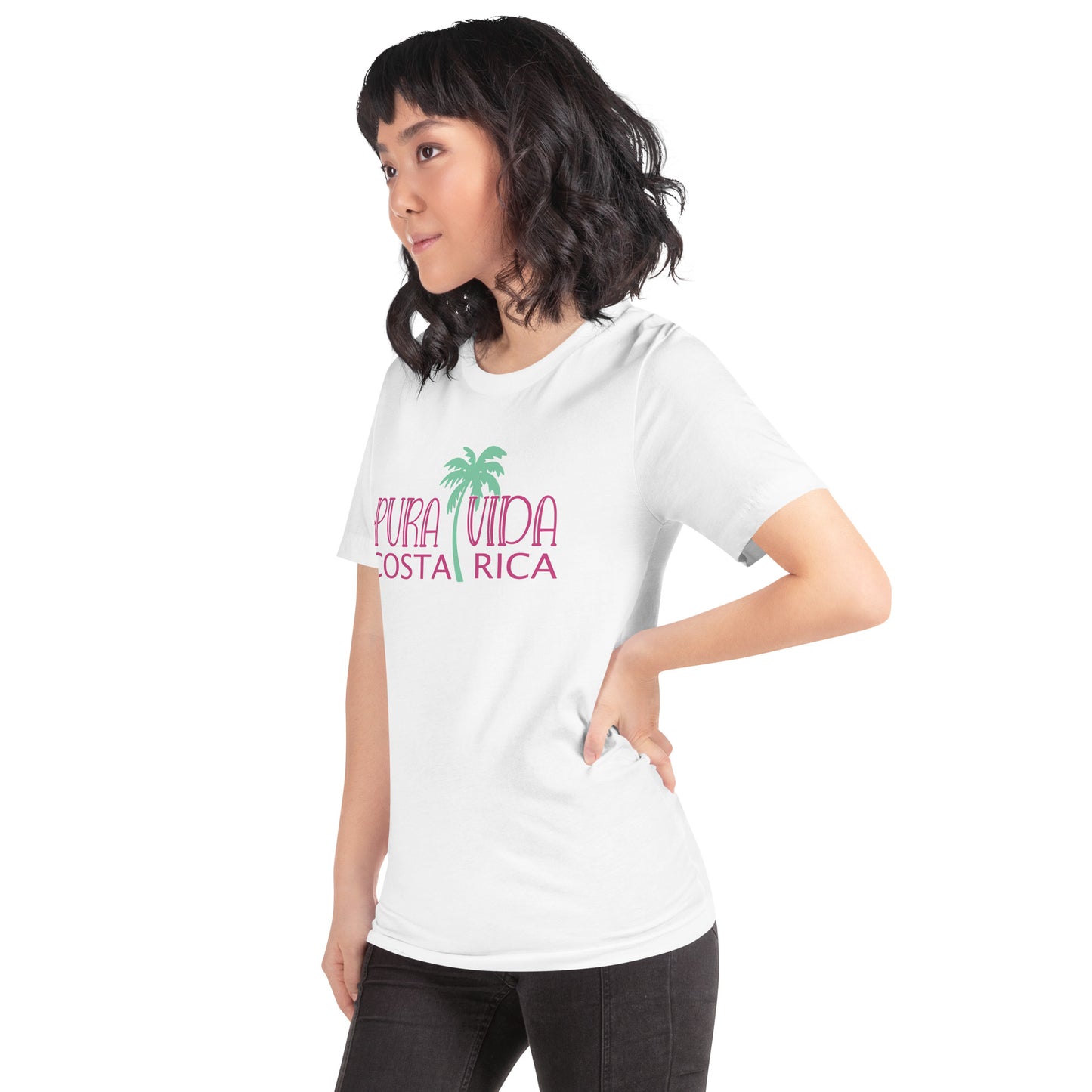 Pura Vida Costa Rica Unisex Bella Canva t-shirt