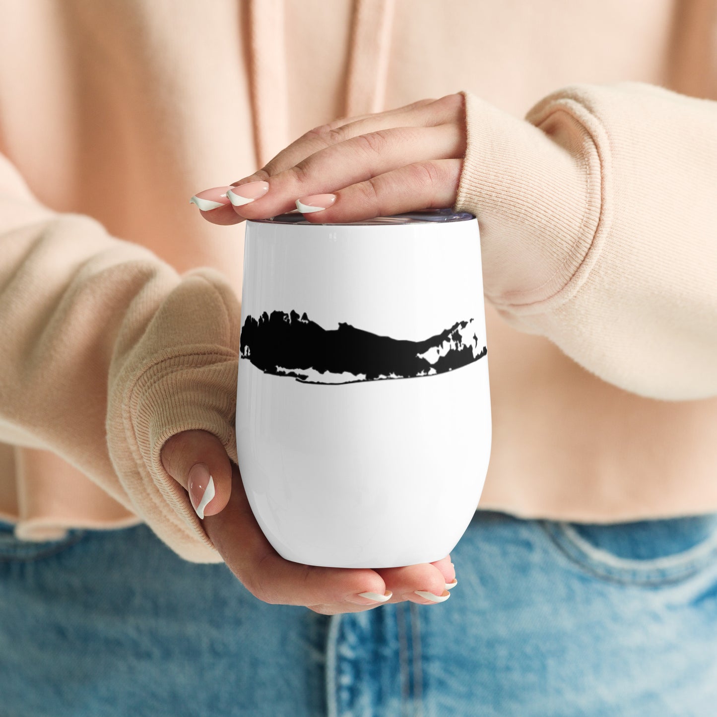 Long Island Wine tumbler