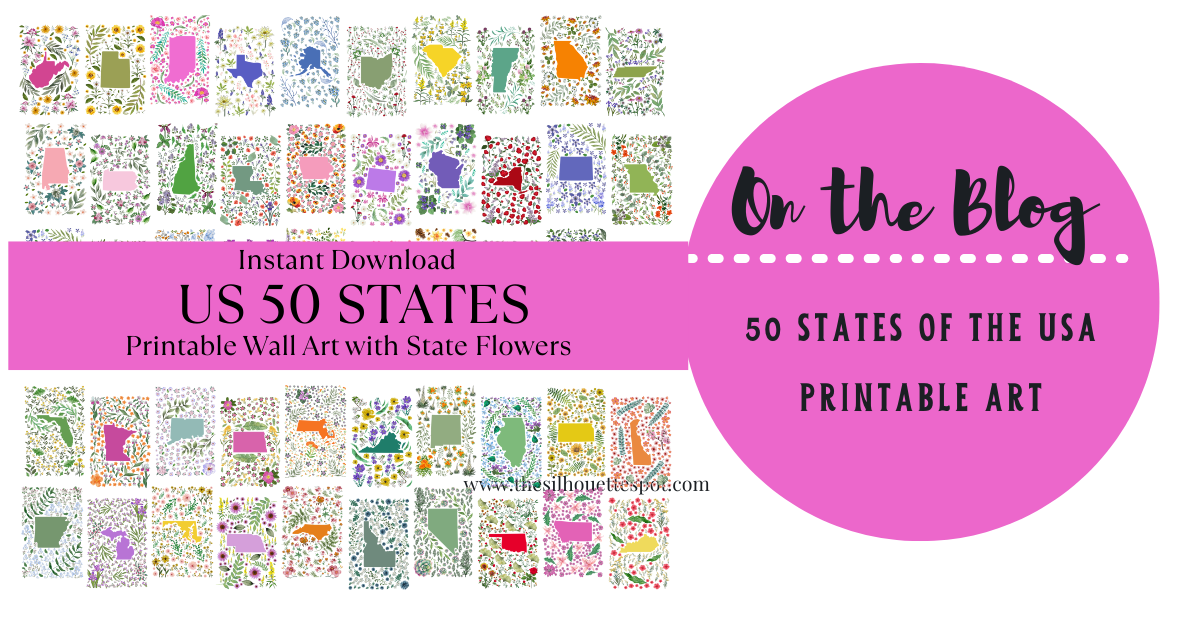 USA State Art: A Quiet Way to Celebrate Home, Place & Meaningful Space ...