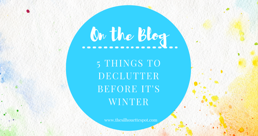 5 Things to DeClutter Before it's Winter