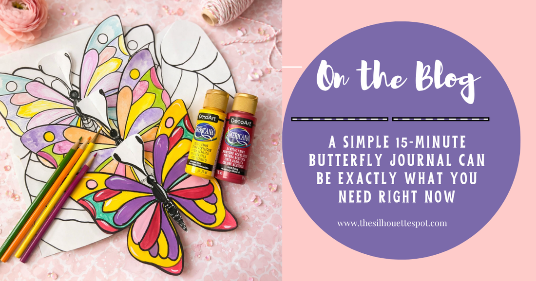 Why a Simple 15-Minute Butterfly Journal Can Be Exactly What You Need Right Now🦋