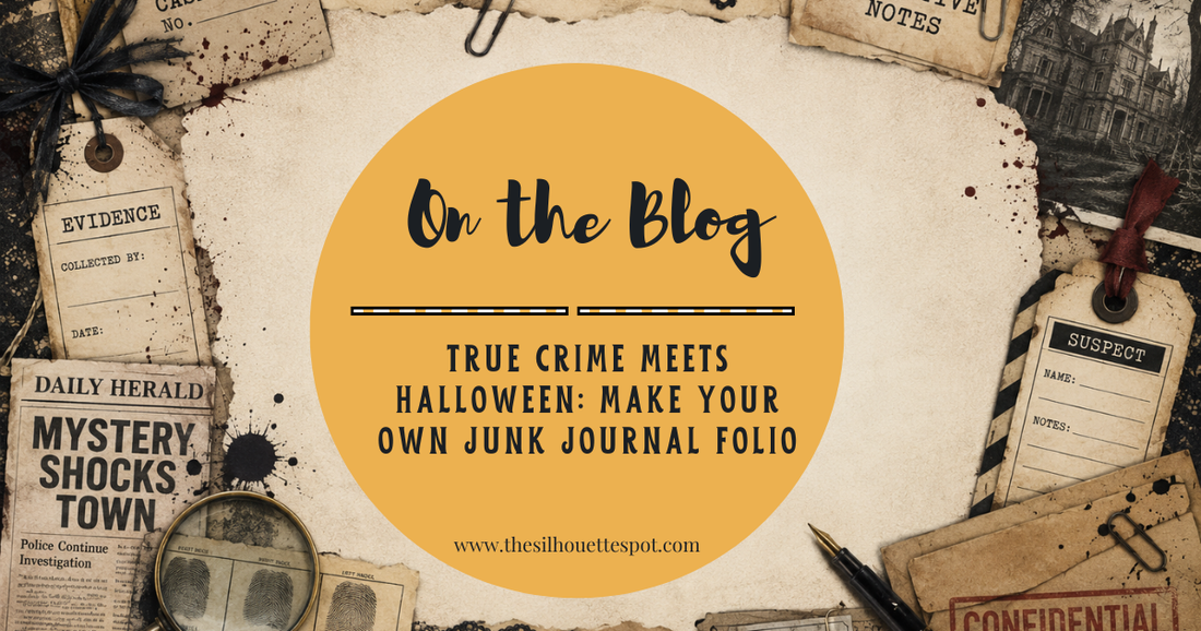 True Crime Meets Creativity: Make Your Own Junk Journal Folio