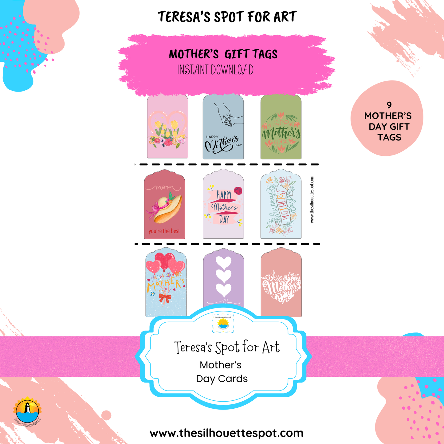 Mother's Day Gift Tags Cards Made Easy