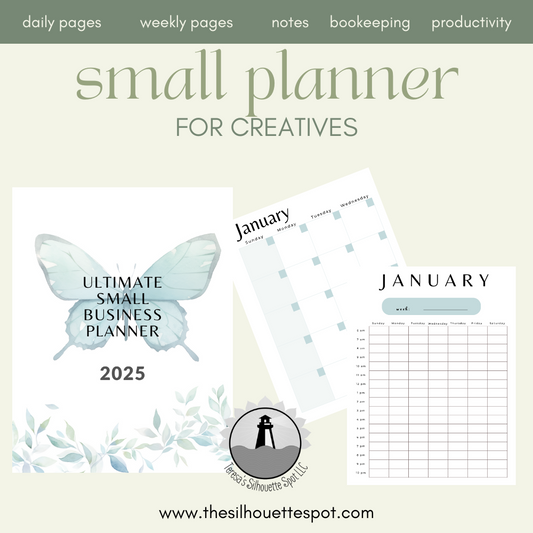 2025 Small Business Planner for Creatives